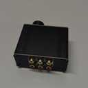 HiFi RCA Passive Preamp Stereo Audio Preamplifier with Volume Control, A/B Audio Switch selector FV2