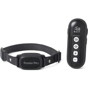 Premier Pet Dog Shock Collar - Safe Behavior Training - 1000ft Long Range Training Shock Collar with Remote - Waterproof Rechargeable Design - 3 Modes - 16 Levels of Static Stimulation