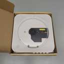 MICOCIOUS Bluetooth Portable Home CD Music Player with Remote Control, Timer, Built-in Speakers and LED Display - FM Radio Boombox (White)