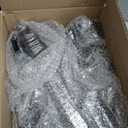 4 Pack Deck String Light Poles with Adjustable 3" Clamp, Outdoor Light Poles for String Lights Christmas Garden Backyard Deck Fence Railing Hanging Bird Feeders, Lanterns, Wind Chimes (63 Inch)