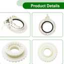 Washer Clutch Gear Coupling Replace dc97-18439a 1pcs Clutch Gear and 1pcs Clutch Gear Part clutch gear and Washer Clutch Gear Part Fit For samsung washer clutch WA54M8750AV/A4 WA54M8750AW/A4