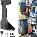 Wsays High Lift Jack Mount Tailgate Hi Lift Jack Holder Carrier Bracket Kit Compatible with Jeep Wrangler JK 2007-2017