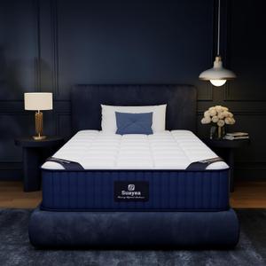 Twin Mattress, 8 inch Twin Size Mattress in a Box, Cooling Gel Memory Foam Hybrid Mattress Twin with Pocket Springs, Hotel-Grade Comfort, Twin Bed Mattress for Pressure Relief, Medium Frim