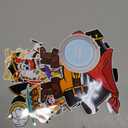 19 Pcs Cruise Door Decorations Magnetic, Pirate Captain Mouse Dress Up Nautical Family Vacation Cruise Ship Door Magnets, Fun Magnetic Ship Cabin Signs Fridge Magnets Decor