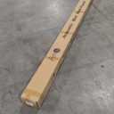 Art3d 1-Pack Acoustic Wood Slat Wall Panel with Roll-Flat Design - 95.3 x 23.8 Inch Sound Absorbing Panels for Living Room Columns Corridor Curved Wall Decor, Teak