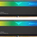 TEAMGROUP T-Force XTREEM ARGB DDR5 Ram 32GB (2x16GB) 8000MHz PC5-64000 CL38 Desktop Memory Module Ram for 600 700 Series Chipset XMP 3.0 Ready Black FF9D532G8000HC38DDC01