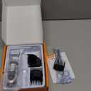 Oneisall Dog Clipper Low Noise, Dog Grooming Kit with Rechargeable, Pet Shaver Cordless Electric Quiet Hair Clipper Set for Dogs Cats PetsGold