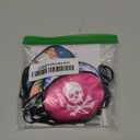 4 Pcs Eye Patch for Kids Adjustable Single Eye Patch with Elastic Strap for Girls Boys Women Soft Silky Eyepatch with Unicorn Skull Leaves Wave Pattern