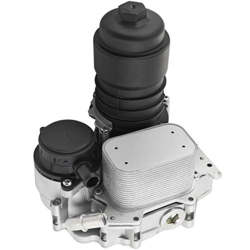 059115397AJ Engine Oil Filter Assembly New for VW 2008-16 Phaeton and 2007-10 Touareg 3.0TDI, for Audi 2008-12 A4/Quattro/Avant, 2008-11 A5 Quattro/S5 2.7TDI/3.0TDI and 2010-2015 Q7 3.0TDI