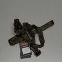 Excellent Elite Spanker Tactical Bungee Dog Leash Military Adjustable Dog Leash Quick Release Elastic Leads Rope with 2 Control Handle(Ranger Green)