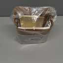 Small Broom and Dustpan Set, Portable Hand Whisk Broom Brush, Mini Hanging Trash Can, Soft Bristle Household Brooms with Dust Pan Combo Set for Cleaning Home, Desktops - 2 Pack (Gray+Orange)