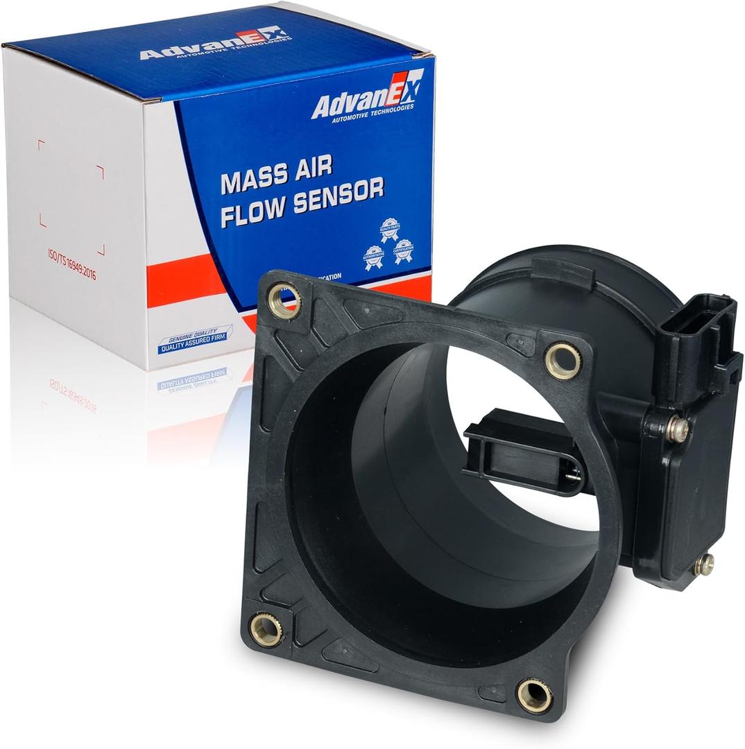 Mass Air Flow Sensor 3W7Z12B579BA MAF Compatible with Ford Crown Victoria/Grand Marquis/Explorer, E150/E250/E350/E450 Super Duty, F150/F250/F350/F450/F550 Replaces YC2F-12B579-BA