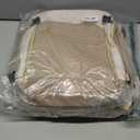 LOVEVOOK Large Travel Backpack for Women, TSA Carry on Backpack for Airplanes, 40L Personal Item Travel Bag for Women fits 17" Laptop,Waterproof Carry on Bag Airplane Approved with 3 Packing Cubes (Khaki - Beige - Abricot)