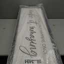 Today Only Happens Once Make It Amazing Framed Wall Art, 32''12'' Rustic Religious Christian Lords Prayer Sign for God Jesus Christ Prayer, Horizontal Holy Inspirational Catholic Scripture Decor