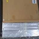 Adjustable Threshold Ramp for Doorways, 30" L×36" W, 3-5.5" Height