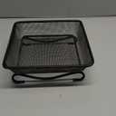 MIXXIDEA Ground Bird Feeder Tray, Metal Platform Mesh Seed Tray for Bird Feeders, Great Attracting Garden Yard Decoration for Wild Birds Squirrels Dove (1 Pack)