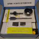 LOCKSTAR Smart Door Lock  Keyless Entry Deadbolt Door Lock  Multiple Entry Methods  APP  Fingerprint Touch ID  Keypad Code  Card FOB  Traditional Key  Smart Home Devices (Black)