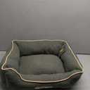 FluffyDream Small Dog Bed, Super Soft Pet Bed Furniture, Suitable for Dogs Up to 30lbs, 24'' x 20'', Sage