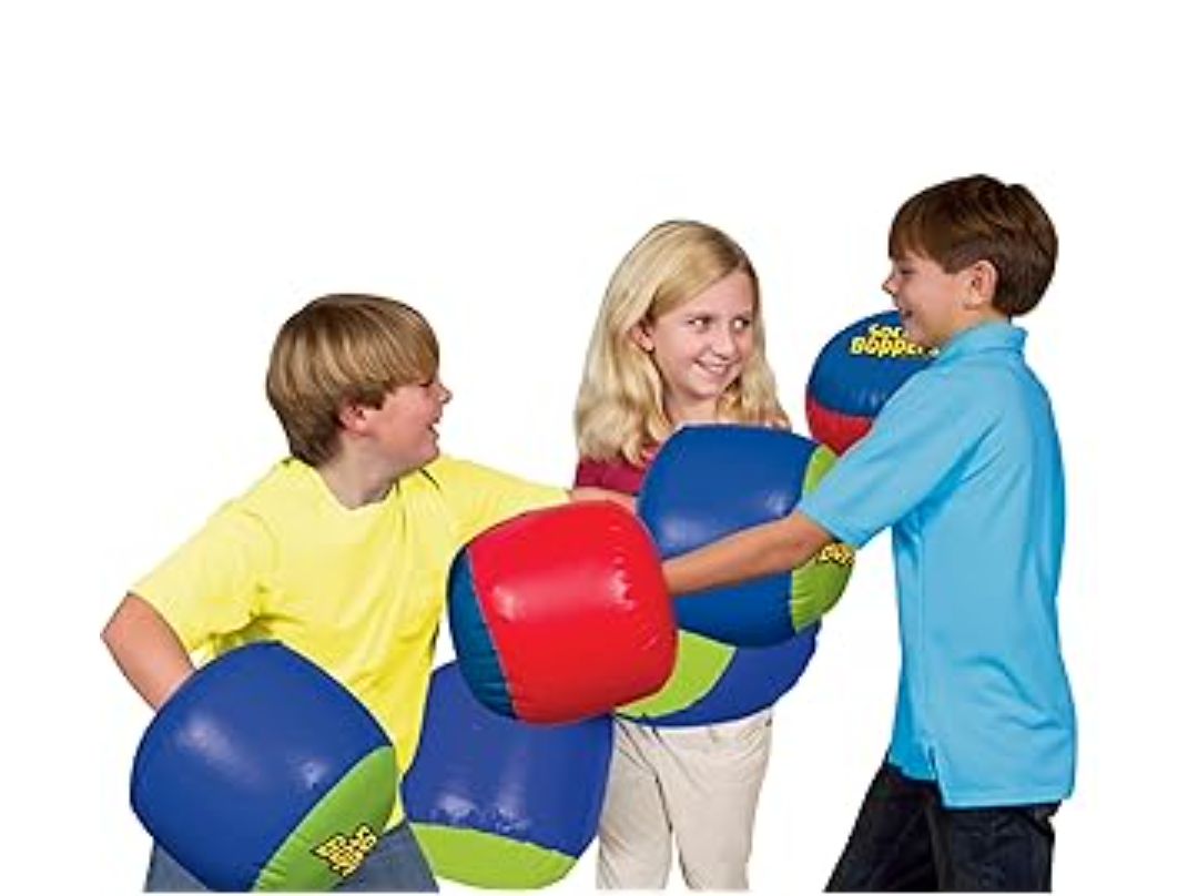 Socker Boppers Inflatable Boxing Pillows - One Pair Boppers –  Box and Bop, Durable Vinyl, Active Outlet That aids in Agility, Balance and Coordination, Safe Fun Indoor or Out, Great Gift