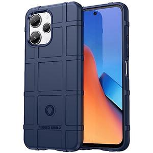 Dinglijia Slim Designed Case for Redmi 12, Military Grade Shockproof Protection, Drop-Tested Cover and Camera Lens Protection Shiled Phone Case for Redmi 12,HD Blue