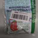 Magnesium Bisglycinate Gummies, with 500mg Magnesium Bisglycinate Chelate Sea Salt Raspberry Fruit Powder, Improve Sleep & Nervous, Relax Muscles, Strengthen Bones, Vegan, 60 Count, Exp: 07-08-28