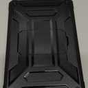 Amazon Fire HD 10 & Fire HD 10 Kids Pro Tablet Case (Only 13th Gen, 2023 Release), DJ&RPPQ Full Body Rugged Hands-Free Viewing Stand Back Cover with Screen Protector, Also for 10in Sony Nokia - Black