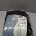 Nanspring Extra Long Black Curtain 102 inches Long 2 Panels Set for Living Room Back Tab Modern Farmhouse Muslin Look Decor Cotton Textured Sheer Linen Curtains 102 inch Length for Large Window