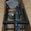 Qatsrin Super Stable Garden Hose Holder, Removable Water Hose Holders Stand Holds 150-Feet Hose, Detachable Hose Storage Hanger Rack for Outside Yard Lawn Farm, Black