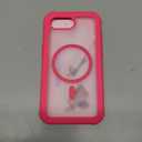 jaroco Magnetic for iPhone 16e case, with [Compatible with MagSafe][Military Grade Drop Protection][Heavy Duty Protection][Non-Slip][Shockproof] with 2-Layer Durable Bumper Phone Case 6.1''-Rose