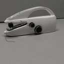 Handheld Sewing Machine, Two dear, Mini sewing machine, Easy to Use and Fast Stitch Suitable for Clothes, Fabrics, Handheld Sewing Machine for Beginners. Black