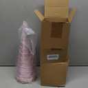 3 Pcs 14" 12" 10" Pink Christmas Cone Tree Decoration Velvet Pink Christmas Tree Cones Sequin Glitter Xmas Table Decor Farmhouse Xmas Ornament Tabletop Centerpiece for Holiday Winter Home Decor