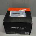 sumerain Brushed Gold Shower Faucet System with high pressure 8 Inches rain shower head and brass hand shower, Rough-In Valve Body and Trim Included (2 Function)