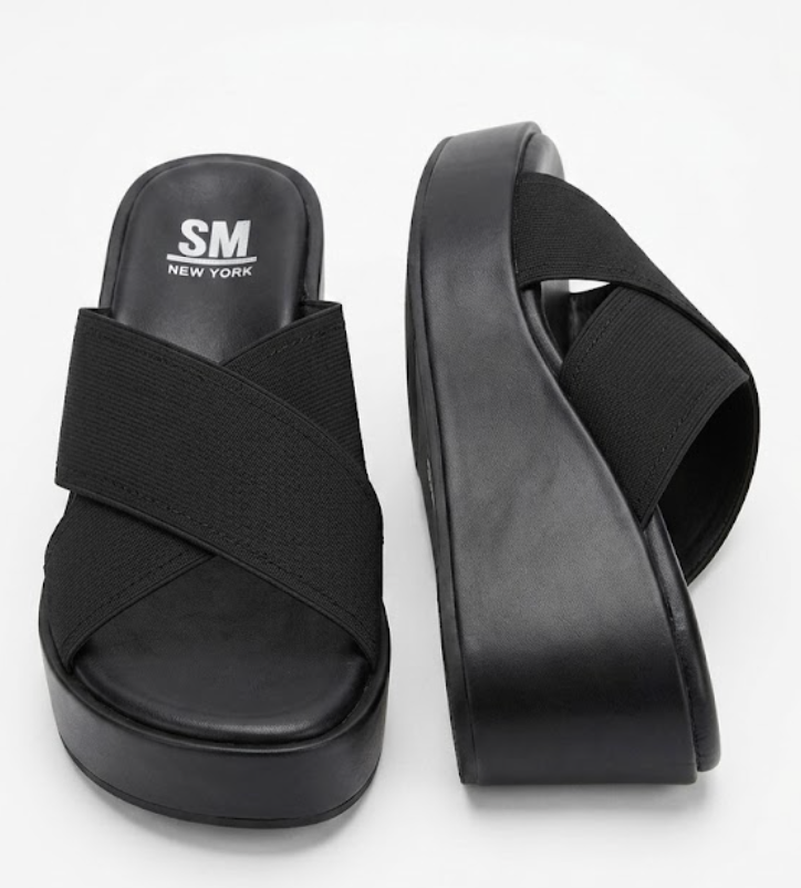 SM NEW YORK SANDALS, HALSEY, SIZE 8 1/2