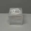 Acrylic Wedding Flower Girl Basket Clear Petals Basket with Pearl Handle Stone Pattern Square Flower Holder Home Decorations, 5.3"D x 5.3"W x 5.3"H