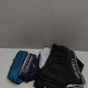 Calvin Klein mens Micro Stretch 5-pack Boxer Brief (Medium, 2 Black, 1 Teal Marine, 1 Shoreline, 1 Sleet)