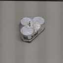 Patelai 4 Pieces Round Wide-mouth Leak Proof Plastic Container Jars with Lids for Travel Storage Makeup Beauty Products Face Creams Oils Salves Ointments DIY Making(4 Ounce,White)