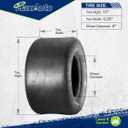 MaxAuto 13x6.50-6 Lawn Mower Tires,13x6.50x6nhs Zero Turn Tires,13-6.50-6 Smooth Turf Tires,13x6.5-6 Tires Replacement For Garden Riding Tractor Lawnmower, 4Ply Tubeless, 480 Lbs Capacity, Set of 2