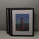 PEALSN 16x20 Picture Frame Set of 6, Display Pictures 11 x 14 with Mat or 16 x 20 without Mat for Wall Mounting Display, Poster Frames Collage for Wall Decor, Black.