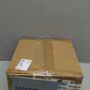 VEVOR Recycled Rubber Mulch Mat 120 x 4.5 in, Permanent Rubber Mulch for Landscaping, Black Mulch Garden Edging Border for Plants, Vegetables & Flower Garden Barrier