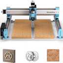 Genmitsu CNC Router Machine 4040-PRO for Metal Acrylic Cutting Milling, GRBL Control, Lead Screw Driven, 3 Axis Engraving, Working Area 15.7 x 15.7 x 3.1