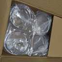 Plastic Hobnail Drinking Glasses Set of 6 Tritan Lowball Cups 14oz, Shatterproof & Unbreakable Acrylic Beaded Design, BPA-Free, Dishwasher Safe Indoor/Outdoor Drinkware for Water, Juice, Cocktails (Clear)