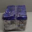 16 Pack Extra Heavy Duty Large Moving Bags with Strong Zipper & Carrying Handles, Sturdy Clothes Storage Bag Totes Bins, Packing Bags Moving Boxes College Moving Supplies, Dark Blue - 33 Gal