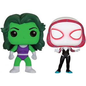 Pop Funko She-Hulk/Spider-Gwen, 2 pack 