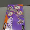 4-in-1 Kids Toy Vacuum That Works with Suction, Electric Toy Toddler Vacuum Cleaner for Children Ages 3 4 5 6+ Girls & Boys, Toddlers Toys Cleaning Set for Pretend Play (Rose Red)