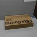 Elite Gourmet EDB-302BF Countertop Double Cast Iron Burner, 1500 Watts Electric Hot Plate, Temperature Controls, Power Indicator Lights, Easy to Clean, Black