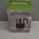 Maestri House Milk Frother, Variable Temp and Froth Thickness DualFro 600 Milk Frother Steamer, 21OZ Smart Touch Control Milk Warmer, Dishwasher Safe, Memory Function for Latte&Hot Chocolate (Black)