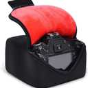 CADeN DSLR SLR Camera Sleeve Case with Neoprene Protection, Compatible for Nikon, Canon, Pentax, Sony and ect (Medium Black)