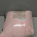 Smoofy Faux Fur Throw Blanket for Couch  Blush Pink Fluffy Cozy Rabbit Fleece, Plush Soft Bubble Blanket for Sofa & Bed, for Mom, Warm Fuzzy Home Room Decor Throw 50" x 60"