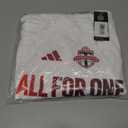 adidas Mens Toronto Fc Pre-Game Long Sleeve T-Shirt (White, XL)