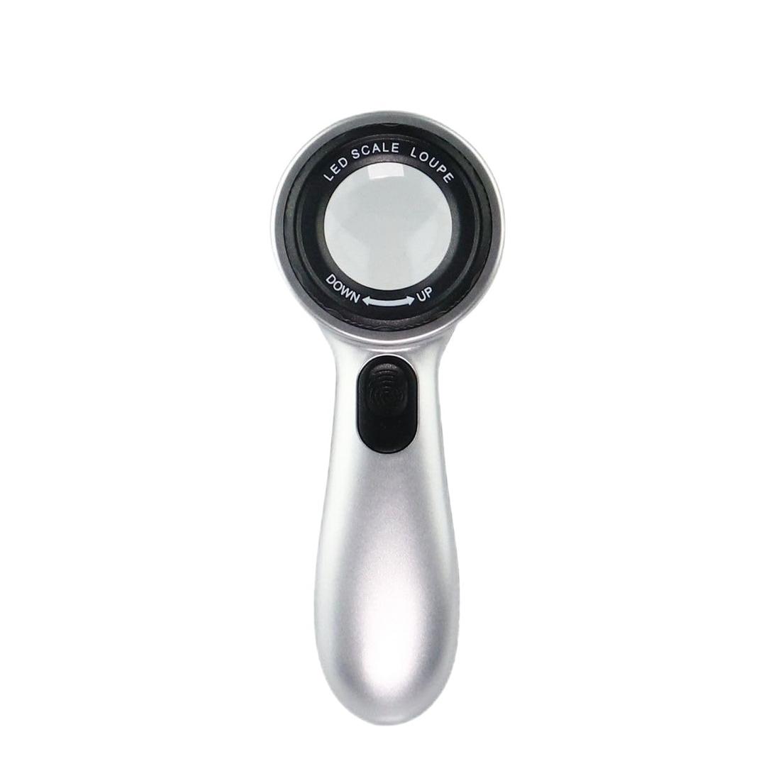 Pocket Epiluminescnence Skin Dermatology Dermascope Light Rechargeable, 30x Magnify Skin Analyzer Machine